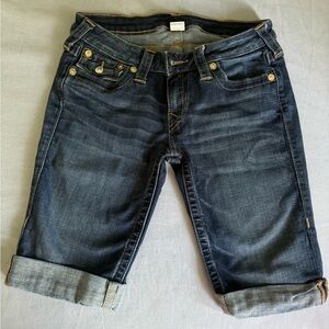 True religion shorts size 27